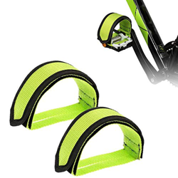 ZONSUSE Cinghie per Pedale della Bicicletta, BMX Ciclismo Antiscivolo Pedale Punta Clip Doppia Cinghia Magica Cintura di Fissaggio Cintura, per Pedali en oferta