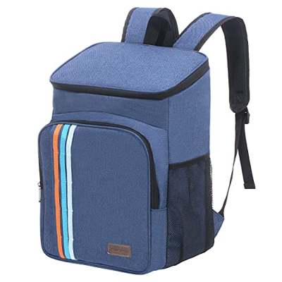 Relaxyee 24L Cooler Backpack, Borsa da Pranzo isolata, Borsa Termica per Il Pranzo, Zaino refrigerante per Picnic Barbecue Camping