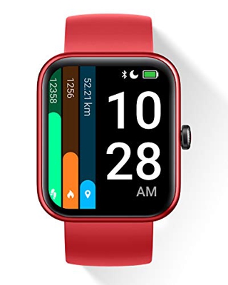 DOOGEE CS2 Pro Smartwatch, 1.69” Large-Screen Quadrante Personalizzato Orologio Fitness Tracker, Smart Watch con Alexa Integrata/Saturimetro/Cardiofre