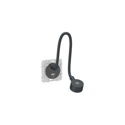 Odace - Lettore e-book con presa USB, 2,1 A, colore: Antracite en oferta