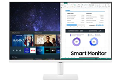 Samsung Smart Monitor M5 (S27AM503), Flat 27", 1920x1080 (Full HD), Piattaforma Smart TV (Amazon Video, Netflix), Airplay, Mirroring, Office 365, Wire características
