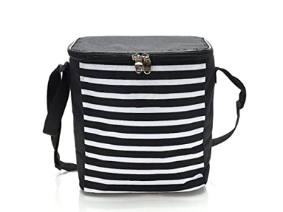 CARALL Borsa Frigo, Borsa Termica Porta Pranzo, Borsa Alimenti Mantenere Caldo o Freddo (22X14X25cm 8L)