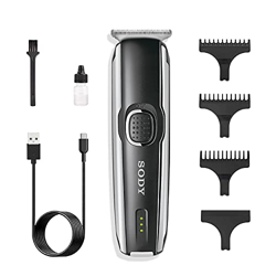 Tagliacapelli Uomo Professionale SODY SD2033 T-Blade Rasoio Elettrico per Capelli Uomo Rasoio di Precisione con Misure Regolabarba Uomo Elettrico con  precio
