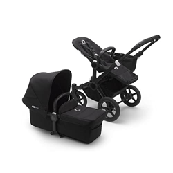 Bugaboo Donkey 3 – Passeggino singolo e passeggino gemellare in un unico – Passeggino pieghevole leggero con tettuccio parasole Nero e telaio in Nero características
