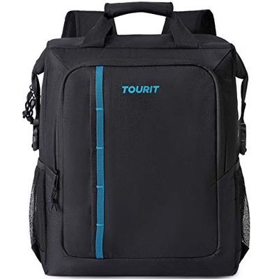 TOURIT Zaino Termico Borsa Termica Leggera e Impermeabile Grande Capacità per Uomini Donne per Picnic, Campeggio, Escursionismo, Spiaggia, Gite