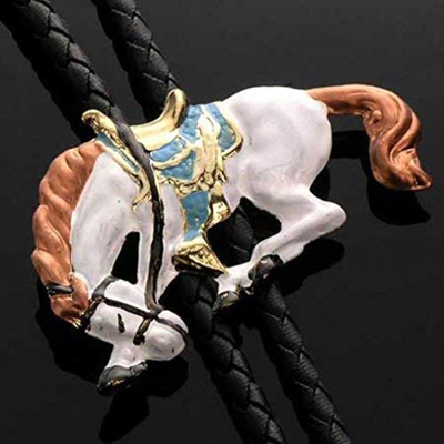 Bolo Tie Horse - Cavallo occidentale - Western Riding - Bolotie