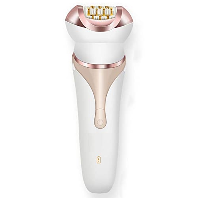 Depilatore Epilatore Impermeabile - Depilatore Epilatore Con Testina Radente, Epilatore Con Rifinitore, Epilatore Elettrico Compatto, Depilatore Donna