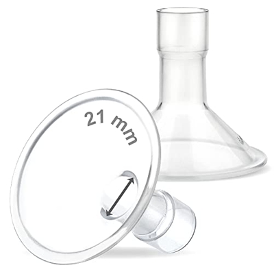 Maymom MyFit 21 mm Shield (2pz) compatibile w Maymom Widemouth Connettore non originale Spectra S2 Accessori Spectra S1 Non Originale Spectra Pompe Sp