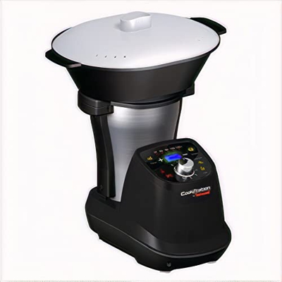 Techwood CS-5 - Robot da cucina multifunzione, colore: Nero