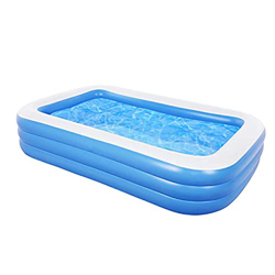 Baroni Home Piscina Gonfiabile da Giardino, Piscina Fuori Terra Rettangolare per adulti e bambini, da esterno - 305x180x60 cm características