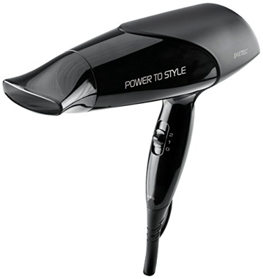 Imetec Power To Style C12 2000 Asciugacapelli, 2000 W, Design Compatto, Elevata Praticità d'Uso, Asciugatura Rapida, 2 Combinazioni Aria/Temperatura