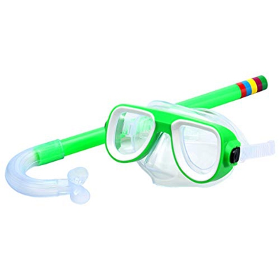 VEILTRON Set da Snorkeling per Bambini Maschera da Snorkeling Occhialini da Nuoto con Attrezzatura Subacquea per Tubo da Snorkeling