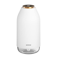 muson Umidificatore ad ultrasuoni Ricaricabile 1200mAh Piccolo Ultra-Silenzioso 270ml Mini umidificatore Wireless da scrivania Anti-Asciugatura Portat en oferta