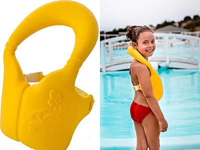 Tooga - Giubbotto Salvagente per Bambini, Giubbotto da Nuoto Bambini, Giubbotto Assistenza Nuoto, Aiuto per Il galleggiamento SB01 (Giallo)