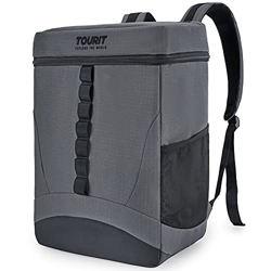 TOURIT Zaino Frigo Borsa Termica Leggera a Tenuta Stagna di Grande Capacità per Uomo Donna per Picnic, Campeggio, Escursionismo, Spiaggia, Gite en oferta