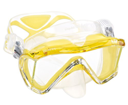 Mares 411040, Maschera in Silicone Unisex – Adulto, Giallo Chiaro Y, Taglia Unica en oferta