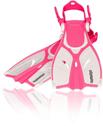 AQUAZON BARRACUDA Pinne da bambino , pinne da sub regolabili, ideali per lo snorkeling, le immersioni o come pinne da nuoto o snorkeling, colour:pink, precio