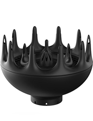 XTAVA Black Orchid Large Hair Diffuser - Enhance & Define Your Curls & Waves - Maximise Results with 3D Multi-Prong Design & Advanced Airflow precio