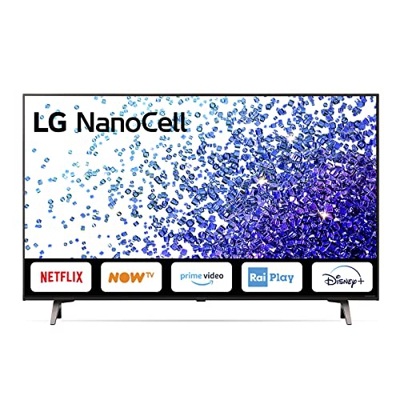 LG NanoCell 55NANO796PC Smart TV 4K Ultra HD 55", con Wi-Fi, Processore Quad Core, Nano Color, FILMMAKER MODE, Game Optimizer, AI ThinQ con Google Ass