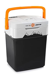 peme, frigo box 27 litri, rinfresca e scalda, frigo box termoelettrico, minifrigo 12 volt e 230 volt, auto e campeggio, arancione en oferta