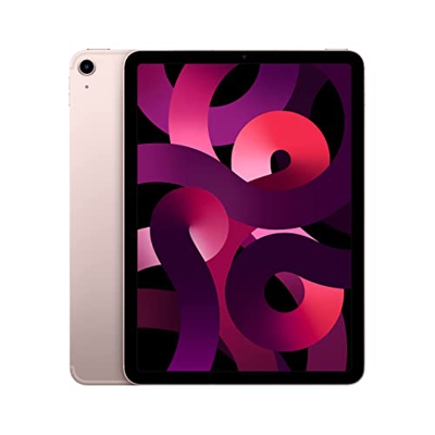 2022 Apple iPad Air (Wi-Fi + Cellular, 64GB) - Rosa (5a Generazione) con AppleCare+
