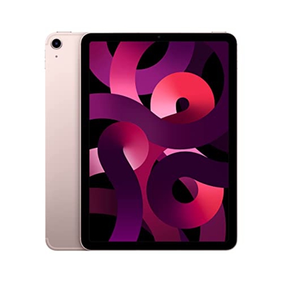 2022 Apple iPad Air (Wi-Fi + Cellular, 256GB) - Rosa (5a Generazione) con AppleCare+