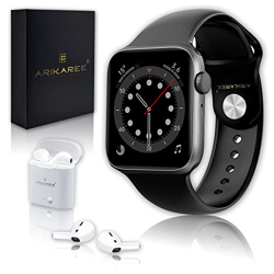 Smartwatch Uomo Donna Orologio Digitale 2in 1 Con Auricolari Cuffie Bluetooth Wireless App Fitness Contapassi Cardiofrequenzimetro Da Polso Chiamate E características
