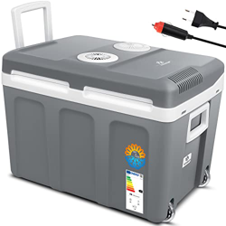 Kesser® Frigo Box 40L con Ruote | per Mantenere Il Calore e Il Raffreddamento | frigo Box termoelettrico | 12 Volt e 230 Volt| Mini frigo | Box Termic en oferta