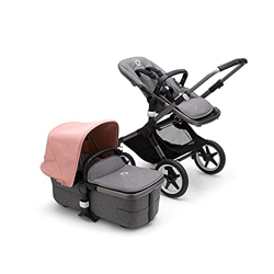 Bugaboo Fox 3, Sistema Modulare 2-in-1: Comodo Passeggino Multi-Terreno & Carrozzina con Culla Traspirante Avanzata, Navicella Grey Mélange & Cappotti precio