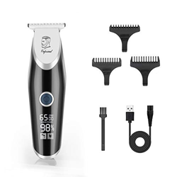 Rasoio professionale impermeabile senza fili multifunzione rasoio barba ricaricabile tramite USB con 3 pettini guida características