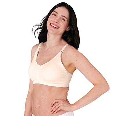 Medela Reggiseno per l'allattamento e l'estrazione 3 in 1, Traspirante, leggero per il ottimo comfort durante l'allattamento o l'estrazione con tirala