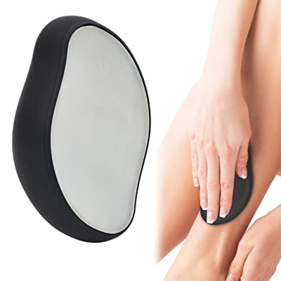 Depilatore di cristallo, Magico Strumento di rimozione dei Capelli, Glass Hair Eraser, Strumento per La Rimozione dei Peli Esfoliante Indolore per Bra
