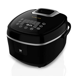 NEWLUX - Robot da Cucina Multifunzione Digitale Programmabile 24H V100, 5L (Fino a 10 pax), 21 Programmi Automatici. Mantiene il calore 12H. Include c precio