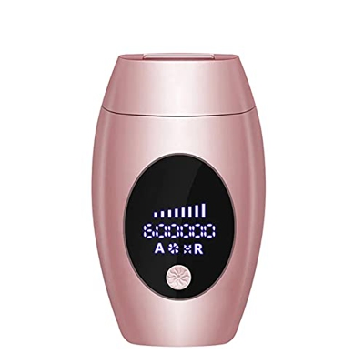 Epilatore IPL per uomini e donne, 600000 flash permanente indolore laser epilatore, 8 livelli di regolazione dell'energia adatto per bikini viso e asc