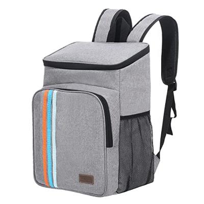 Relaxyee 24L Cooler Backpack, Borsa da Pranzo isolata, Borsa Termica per Il Pranzo, Zaino refrigerante per Picnic Barbecue Camping