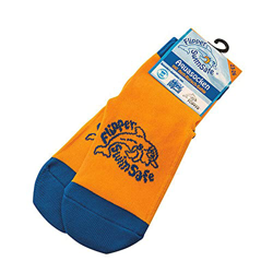 Flipper SwimSafe 1051, calzini antiscivolo, Arancione / Blu, 23 - 26 características
