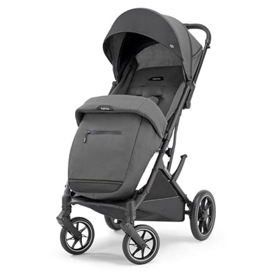 Inglesina Passeggino marca inglese Maior Stroller Black Charcoal Grey, Única