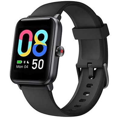 Smartwatch, Fitness Tracker con 5 ATM, impermeabile, 14 modalità sportive, Full Touch Screen Fitness Watch con monitoraggio della frequenza cardiaca
