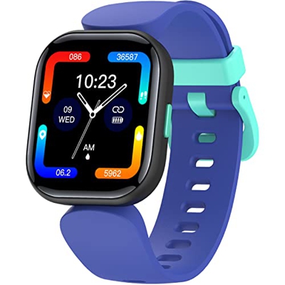 Smartwatch Bambini, Orologio Intelligente 1,4 Pollici IP68 Impermeabile Activity Tracker con 19 Modalità Sport, Pedometri, Frequenza Cardiaca, Monitor