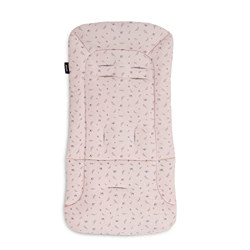 Hauck Copriseduta Universale per Passeggino e Carrozzina/Cotone/Respirante/Soffice Imbottitura/Installazione Facile/Estate e Inverno/Flowers Rosa en oferta