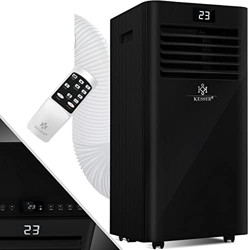 KESSER® Climatizzatore TOUR Condizionatore d'aria mobile 4in1 raffreddamento, deumidificatore, condizionatore d'aria con materiale di montaggio, telec características