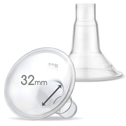 Maymom MyFit 32mm Shield (2pc) compatibile w Maymom Widemouth Connettore non originale Spectra S2 Accessori Spectra S1 Non Originale Spectra Pompe Spe precio