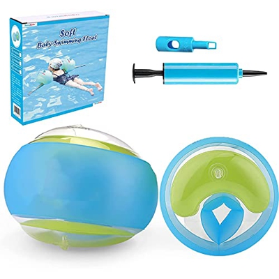 Braccioli Bambini, Anello Galleggiante per Braccio, Bracciali da Nuoto per Bambini, Soft Armband per Bambini, Float Roll up Sleeves for Children, Mate