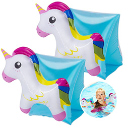 ADORAMOUR Braccioli per Bambini Bracciali Gonfiabili Nuoto per Spiaggia Nuoto Piscina Braccio Galleggiante Salvagente Anello Nuoto per Bambini 2 a 6 A en oferta