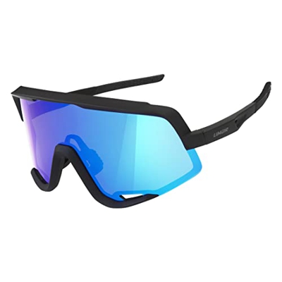 LIMAR ECAOSCEF5, Caos, Nero Opaco/Blu Unisex-Adult, Multicolor, One Size
