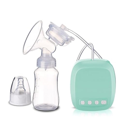 kidoo - Tiralatte elettrico per un'estrazione dolce, comoda e veloce - Anti-reflusso - Include Biberon | Portatile - Silenzioso - Ricaricabile con cav