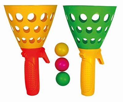 Paul Guenther- MC Squeezy Click'N'Catch Catch Ball, Multicolore, 1546