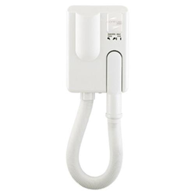 ASCIUGACAPELLI A MURO CON PRESA RASOIO UNIVERSALE