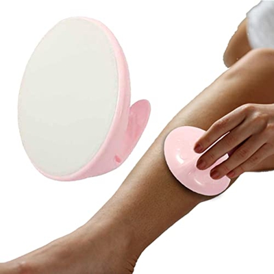 Dificato Epilatore di Gomma per Capelli di Cristallo, Epilatore di rimozione dei Capelli di Cristallo indolore Magico, Scrub epilatore Lavabile indolo