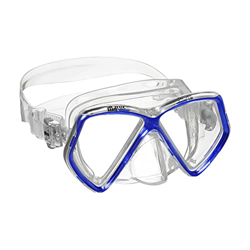 Maschera Bambino Mares Aquazone Pirate, Maschera Snorkeling da Bambino - Unisex, Blu características